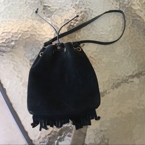 Vintage leather handbag